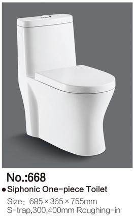Modern Slow Down Seat Cover Free Standing Bathroom Sanitary Ware Toilet