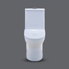 New Design Bathroom Sanitary Ware Ceramic One-Piece Rimless Siphonic Toilet 
